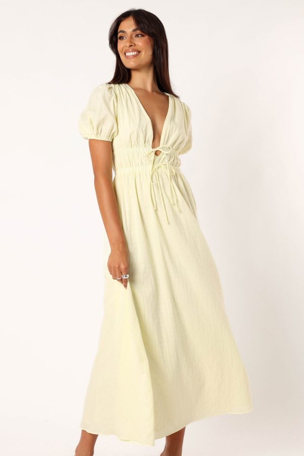 Salata Midi Dress - Yellow